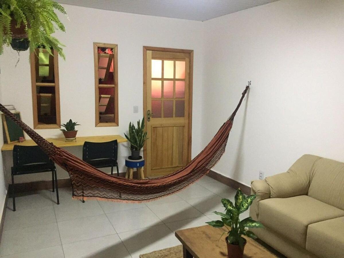 Casinha Aconchegante No Centro De Bonito I Tv, Ar-Condicionado, Bicicletas, Rede, Cozinha E Wi-Fi 20Mb Villa Bagian luar foto