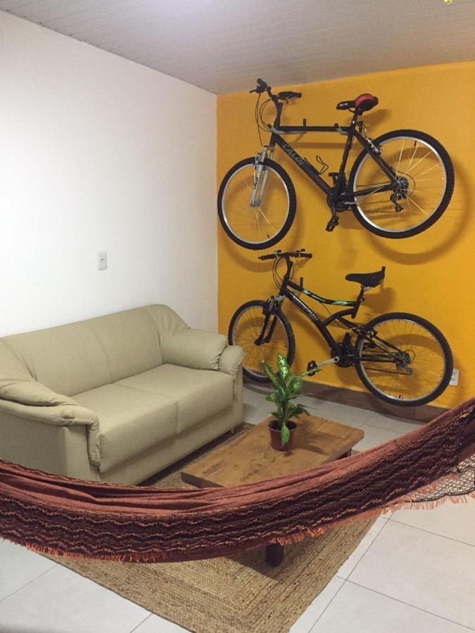 Casinha Aconchegante No Centro De Bonito I Tv, Ar-Condicionado, Bicicletas, Rede, Cozinha E Wi-Fi 20Mb Villa Bagian luar foto